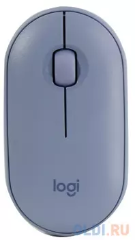Мышь беспроводная Logitech Logitech Pebble M350 серый USB + Bluetooth 910-005719
