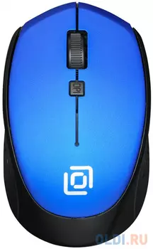 Мышь беспроводная Oklick 488MW синий чёрный USB + радиоканал
