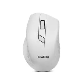 Беспроводная мышь SVEN RX-325 Wireless белая, 4 клавиши, эргономичная форма, блистер