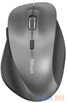 Мышь беспроводная TRUST Ravan Wireless Mouse серый USB + радиоканал