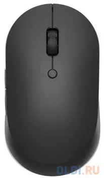Мышь беспроводная Xiaomi i Mi Dual Mode Wireless Mouse Silent Edition чёрный USB + радиоканал
