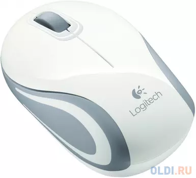 Мышь (910-002740) Logitech Wireless Mini Mouse M187, White
