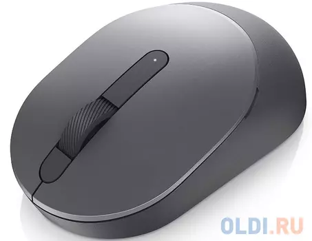 Мышь Dell MS3320W серый лазерная (1600dpi) беспроводная BT (3but)
