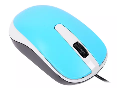 Мышь Genius DX-120 Blue USB проводная, оптическая, 1000 dpi, 2 кнопки + колесо