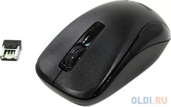 Мышь Genius NX-7005, беспроводная, 1200DPI, сенсор BlueEye (работа на любой поверхности), цвет: Чёрный