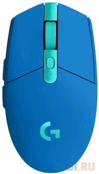 Мышь Logitech G304 Lightspeed синий оптическая (12000dpi) беспроводная USB (5but)