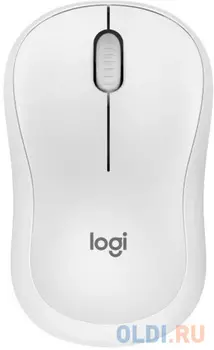 Мышь Logitech M240 белый лазерная (4000dpi) silent беспроводная BT для ноутбука (2but)