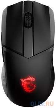 Мышь MSI Clutch GM41 Lightweight черный/красный оптическая (20000dpi) беспроводная USB2.0 (6but)