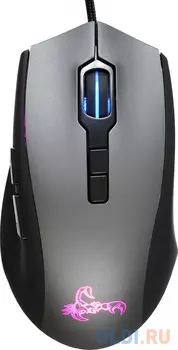 Мышь Oklick 985G SCORPION черный оптическая (3200dpi) USB игровая (6but)