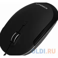 Мышь проводная Crown CMM-21 серебристый USB