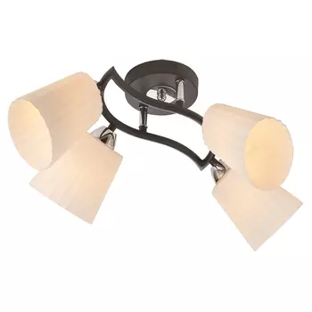 Потолочная люстра ID lamp Ann Arbor 212/4PF-Blackchrome