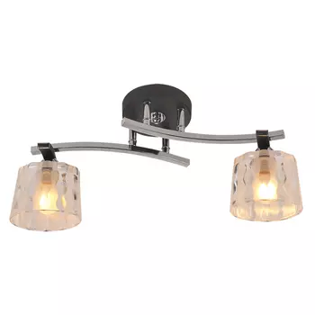 Потолочная люстра ID lamp Arlington 214/2PF-Blackchrome