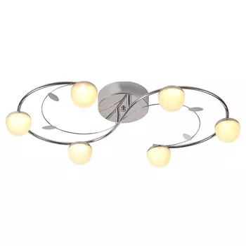 Потолочная люстра ID lamp Baltimore 225/6PF-Chrome