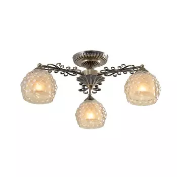 Потолочная люстра ID lamp Bella 285/3PF-Oldbronze