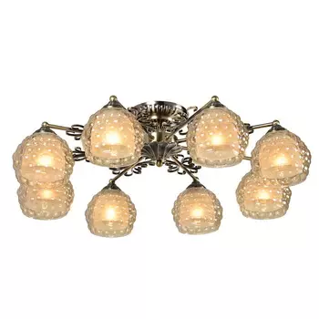 Потолочная люстра ID lamp Bella 285/8PF-Oldbronze