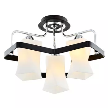 Потолочная люстра ID lamp Berkeley 231/3PF-Blackchrome