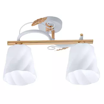 Потолочная люстра ID lamp Clarksville 380/2PF-Whitegold