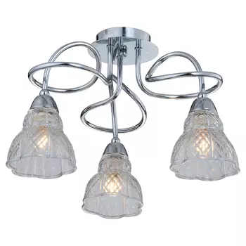 Потолочная люстра ID lamp Dayton 864/3PF-Chrome