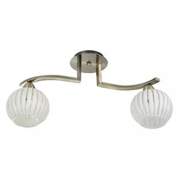 Потолочная люстра ID lamp Detroit 863/2PF-Oldbronze