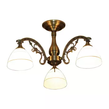 Потолочная люстра ID lamp Drina 290/3PF-Oldbronze