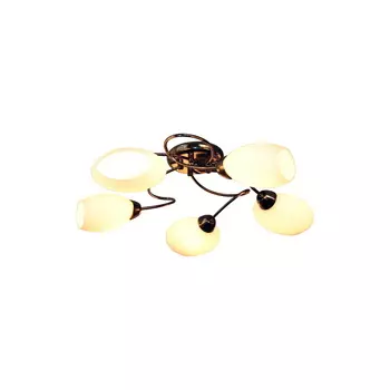 Потолочная люстра ID lamp Elda 853/5PF-Blackchrome