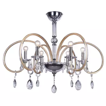 Потолочная люстра ID lamp Fayetteville 496/6-Dorato