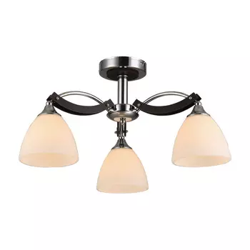 Потолочная люстра ID lamp Fayora 287/3PF-Blackchrome
