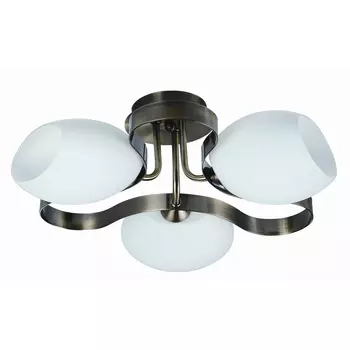 Потолочная люстра ID lamp Fontana 601/3PF-SUNOldbronze