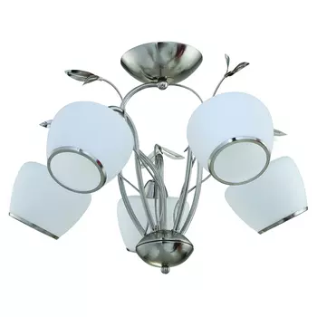 Потолочная люстра ID lamp Fort Collins 825/5PF-Whitechrome