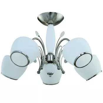 Потолочная люстра ID lamp Fresno 842/5PF-Whitechrome