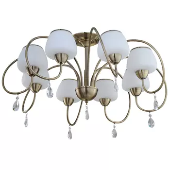 Потолочная люстра ID lamp Frisco 855/8PF-Oldbronze