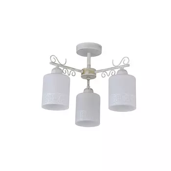Потолочная люстра ID lamp Ileria 848/3PF-Whitepati