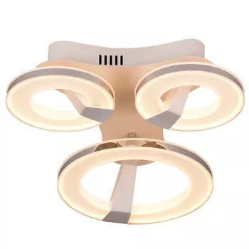 Потолочная люстра ID lamp Irving 397/3PF-LEDWhitechrome