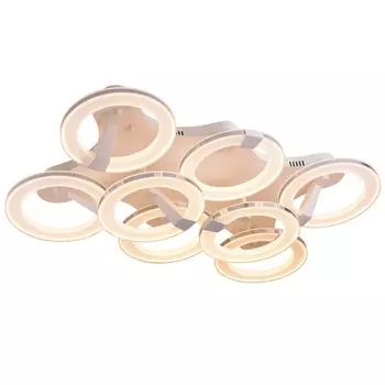 Потолочная люстра ID lamp Irving 397/X8PF-LEDWhitechrome