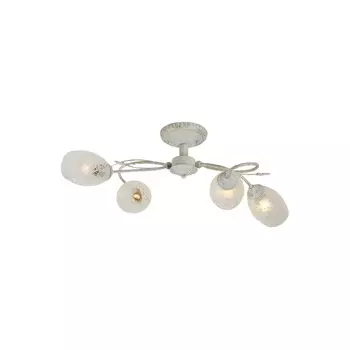 Потолочная люстра ID lamp Julia 874/4PF-Whitepati