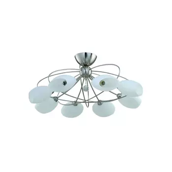 Потолочная люстра ID lamp Perlite 818/8PF-Whitechrome