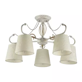 Потолочная люстра ID lamp Vilucchio 556/5PF-Whitepati