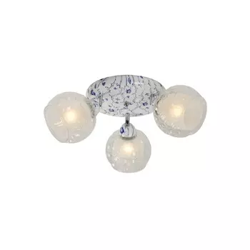 Потолочная люстра ID lamp Zeta 876/3PF-Whiteblue