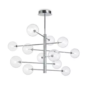 Потолочная люстра Ideal Lux Equinoxe EQUINOXE SP12 CROMO