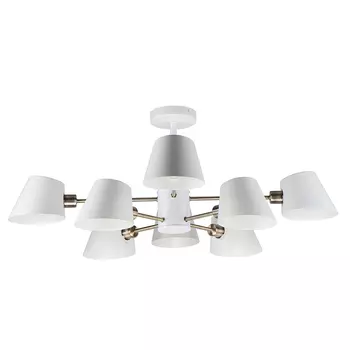 Потолочная люстра IMEX Vera MD.9130-8-S WH+AB