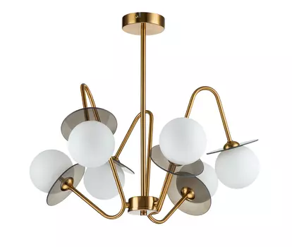 Потолочная люстра Indigo Jazz 11020/6R Brass V000165