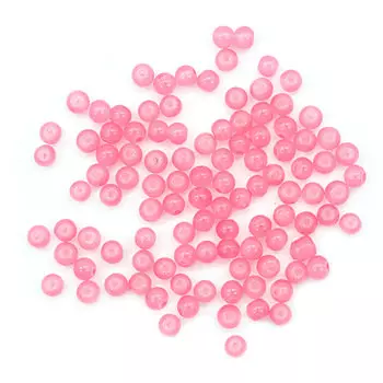 4AR349 Бусины стеклянные Candy 4мм, 100(+/5)шт/упак, Astra&amp;Craft (5 розовый)