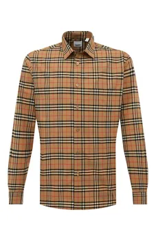 Хлопковая рубашка Burberry
