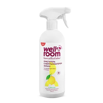 WELLROOM Очиститель с нейтрализатором запаха против меток собаки, цитрус Pet Care