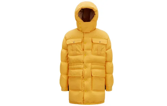 Куртка Palm Angels X Down унисекс оранжевого цвета Moncler