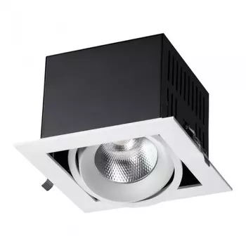 Встраиваемый карданный светильник Spot Novotech Gesso NT20 113 358440
