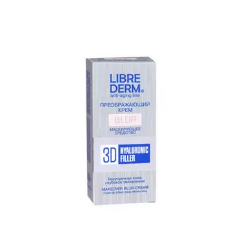 Librederm Гиалуроновый 3D филлер преображающий крем - Blur, 15 мл. (Librederm, 3D Fillers)