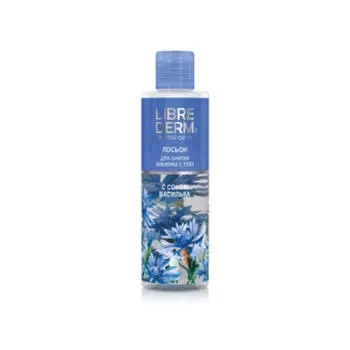Librederm Лосьон для снятия макияжа с глаз с экстрактом василька, 200 мл (Librederm, Herbal Care)