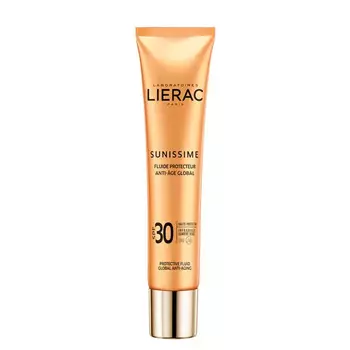 Lierac Солнцезащитный флюид анти-аж глобаль SPF 30+, 40 мл (Lierac, Sunissime)