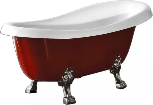 Акриловая ванна BelBagno BB04-ROS